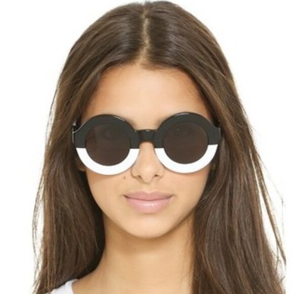 NWOT Wildfox Twiggy Sunglasses White - Picture 1 of 5